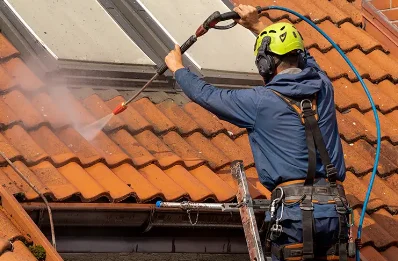 Démoussage et hydrofuge de toiture à Sougé